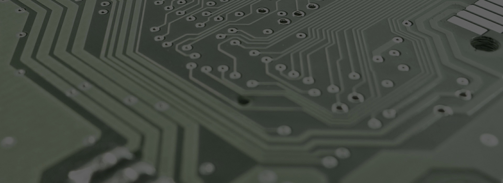 Background carousel image of circuit board.
